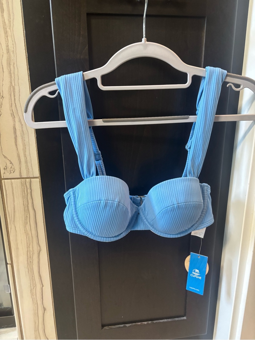 Cupshe Blue Swimsuit - Picture 2 of 4